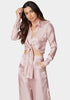 Iridescent Satin Tie Front Collared Blouse_108210_Rose Champagne_01