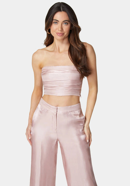 Iridescent Satin Bandeau Top_108211_Rose Champagne_01