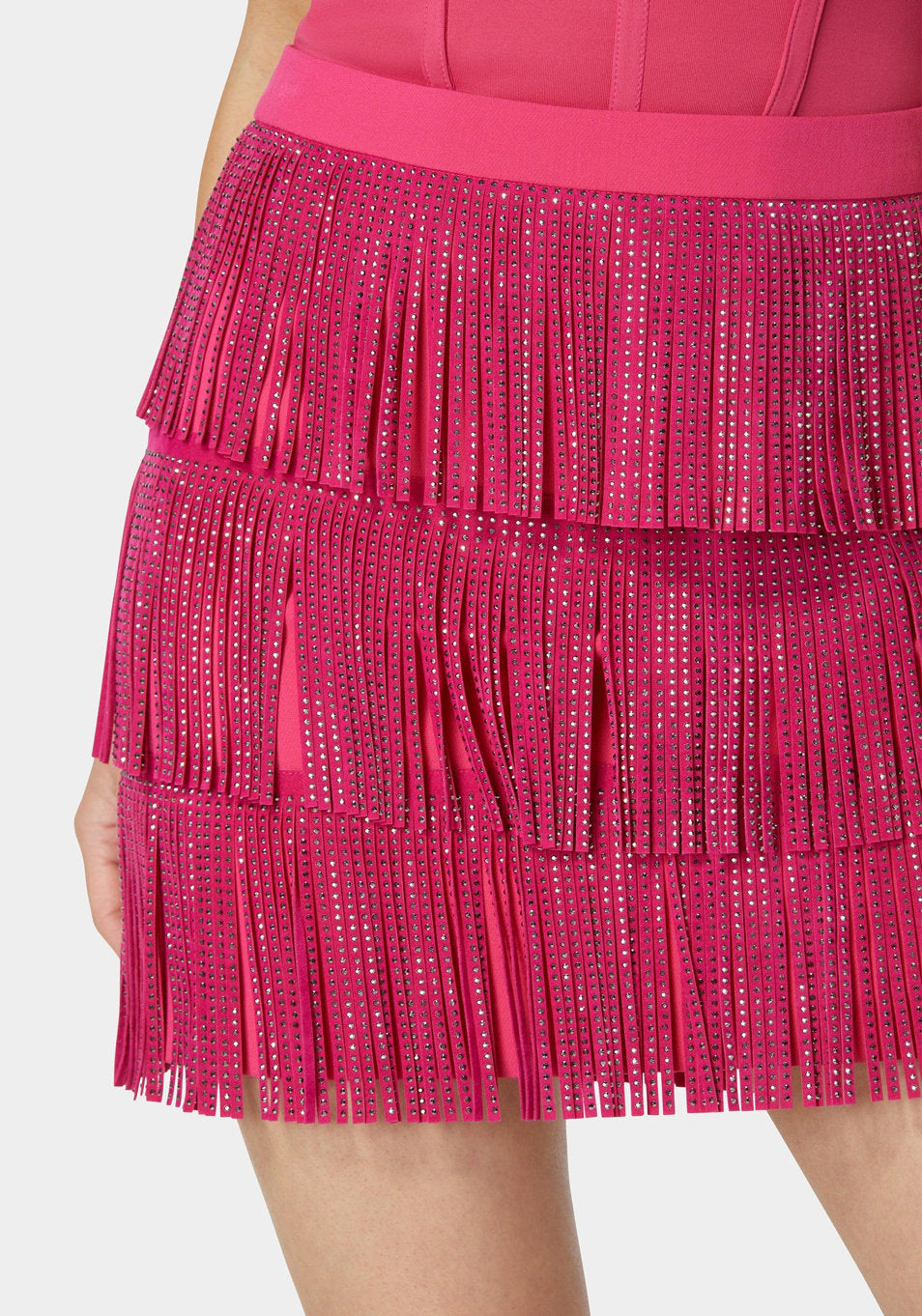 Embellished Fringe Skirt_108218_Cabaret_04