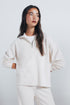 Springfield_Beige_High Neck Sweatshirt with Zip Fastening_1082902_50_01
