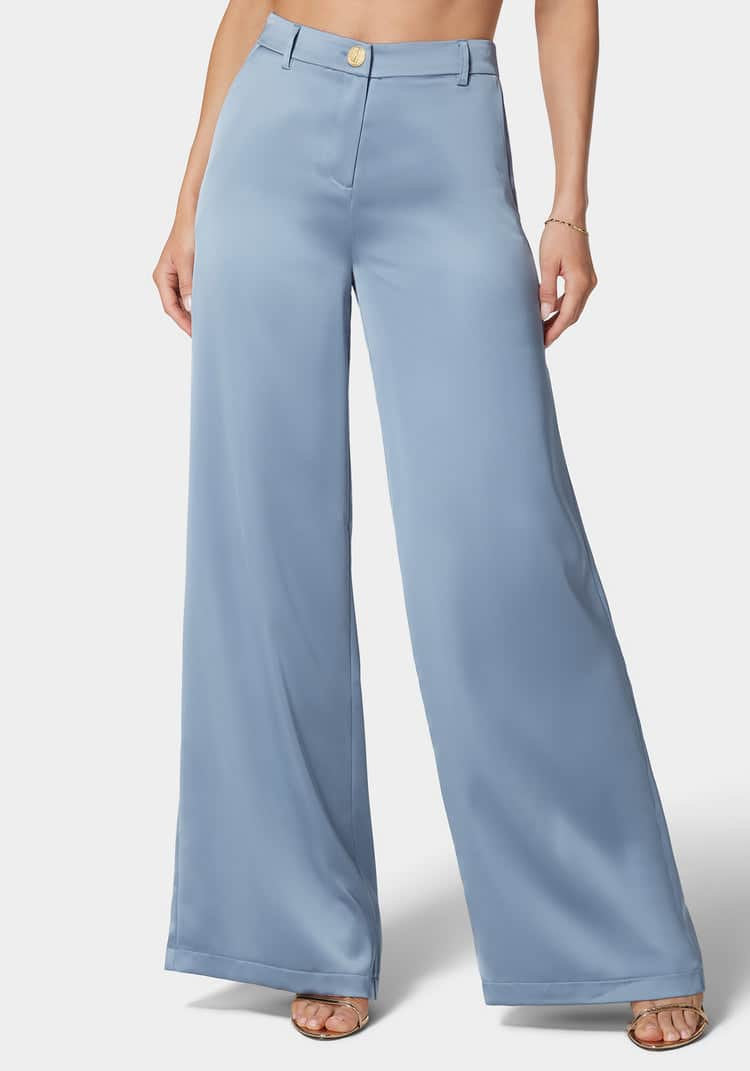 High Waist Ultra Wide Leg Satin Pant_02