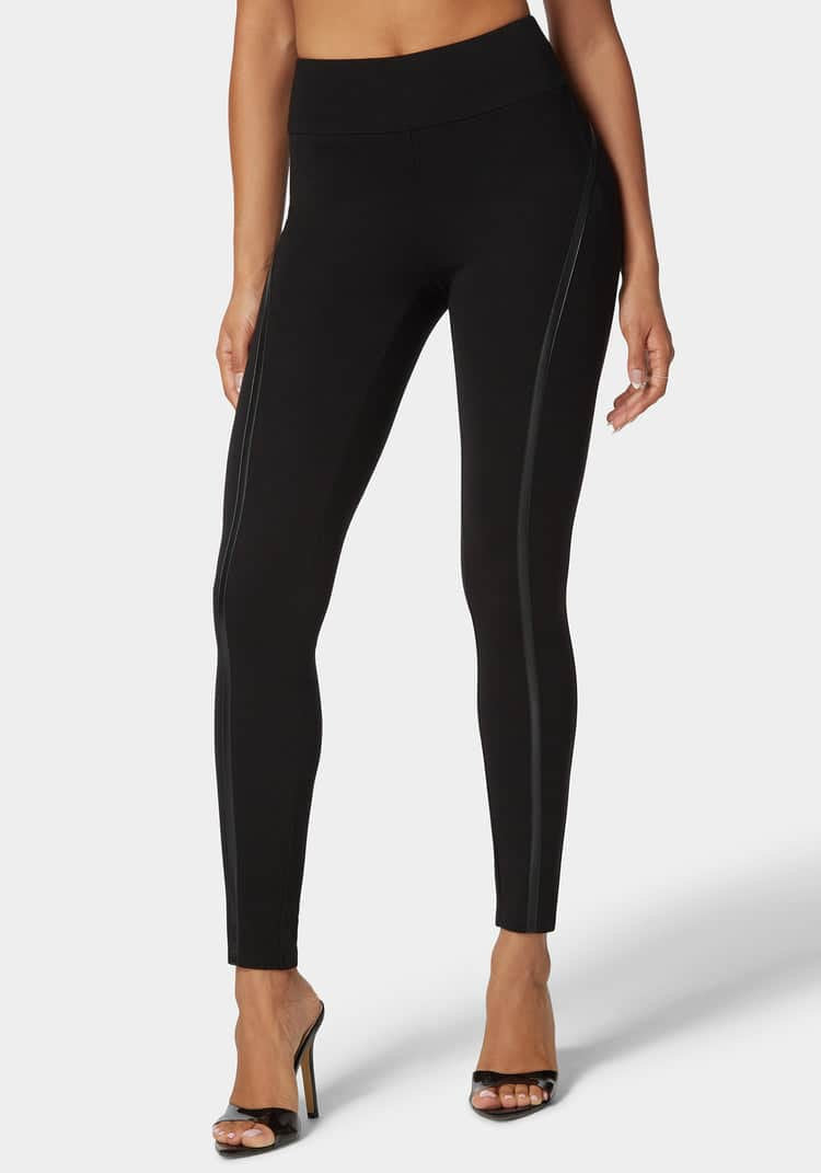 High Waist Vegan Leather Details Pdr Legging_01