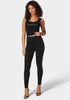 High Waist Rhinestone Detail Pdr Legging_02