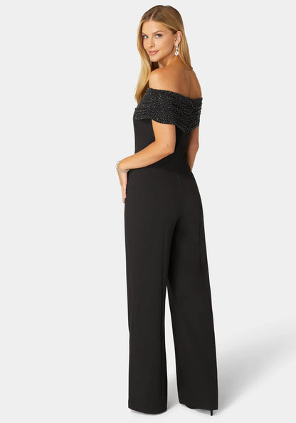 Studded Off Shoulder Palazzo Jumpsuit_108556_BLACK_03