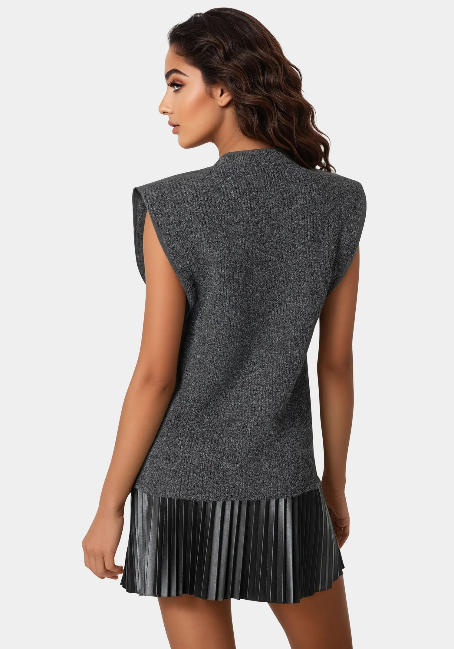 Sequin Detail Drop Shoulder Sweater_108591_HEATHER GREY_03