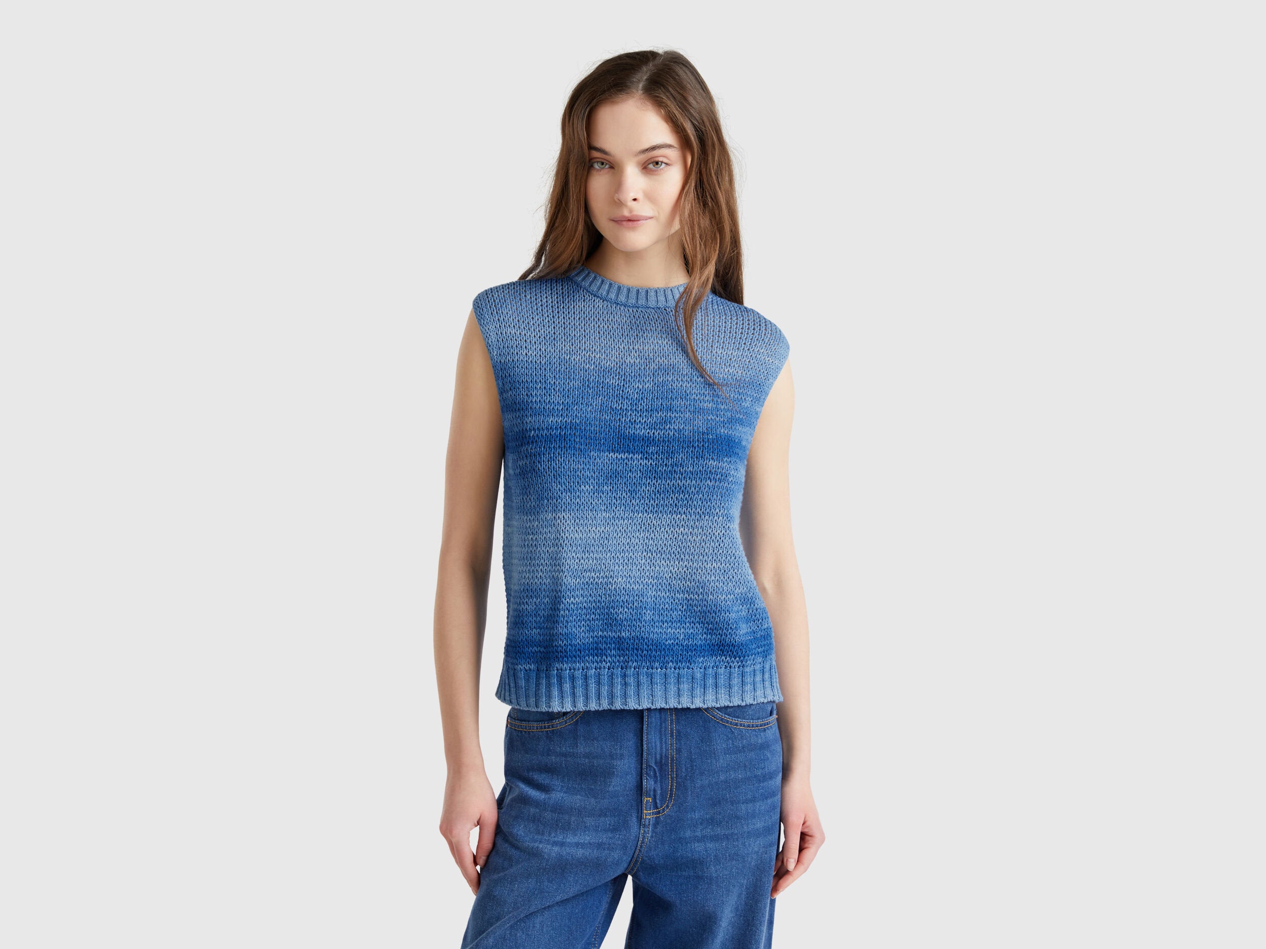 Benetton_Faded Look Vest_108FD10CL_70H_01
