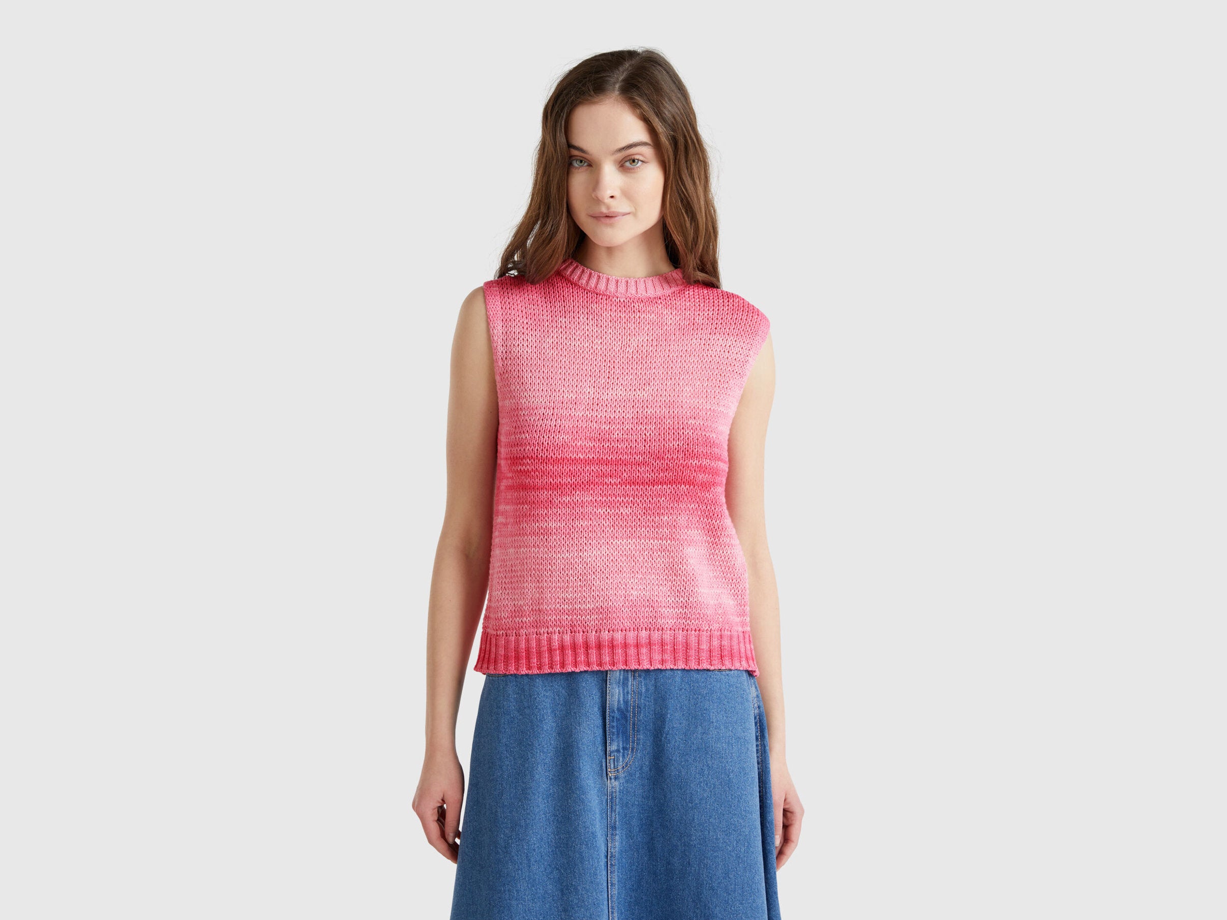 Benetton_Faded Look Vest_108FD10CL_8L8_01