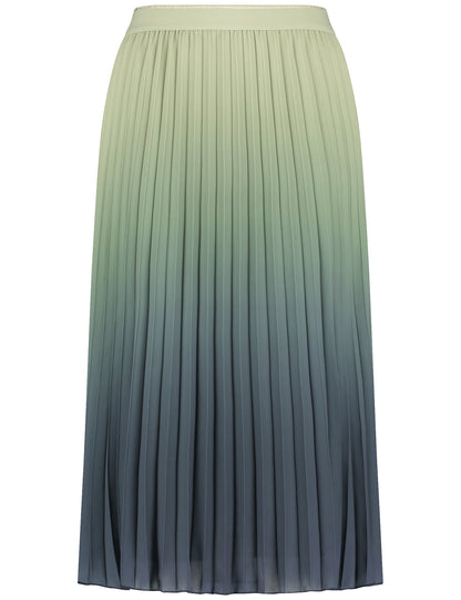 Gerry Weber_Indigo/Sage Gradient_Skirt Woven Long_110002-55004_8108_01