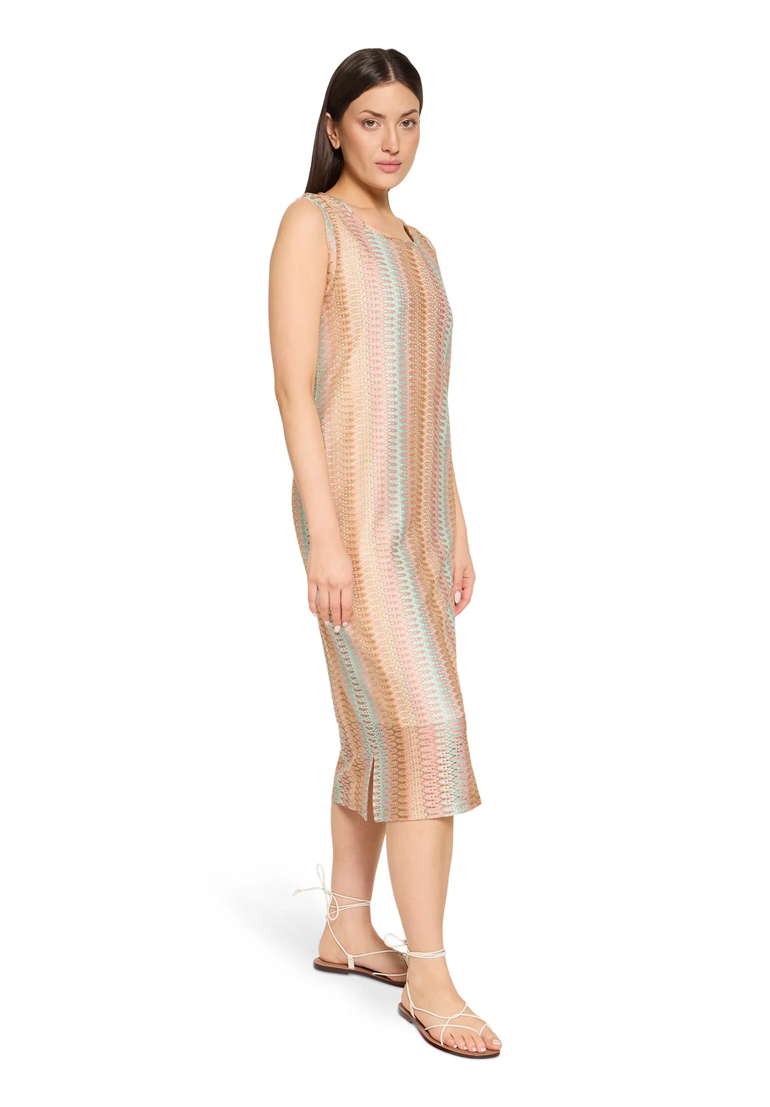 Betty Barclay Nature/Green Women Dress Long without Sleeve SKU: 1110-3174_1858 Image 02
