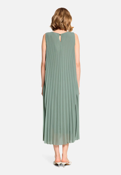 Betty Barclay Lily Pad Women Maxi Dress with Pleats SKU: 1116-3406_5554 Image 04