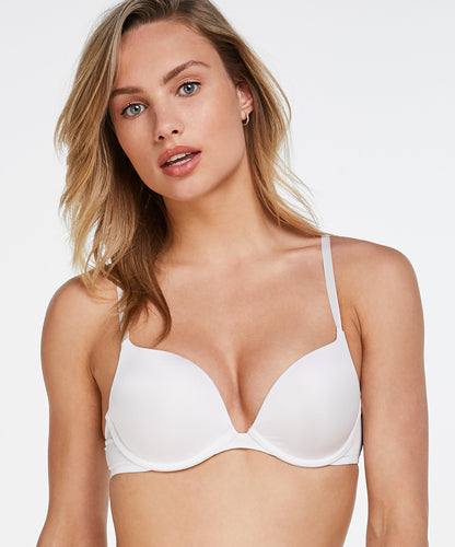 Maximizer Push Up Bra With Removable Straps In Different Cup Sizes_111745_White_03