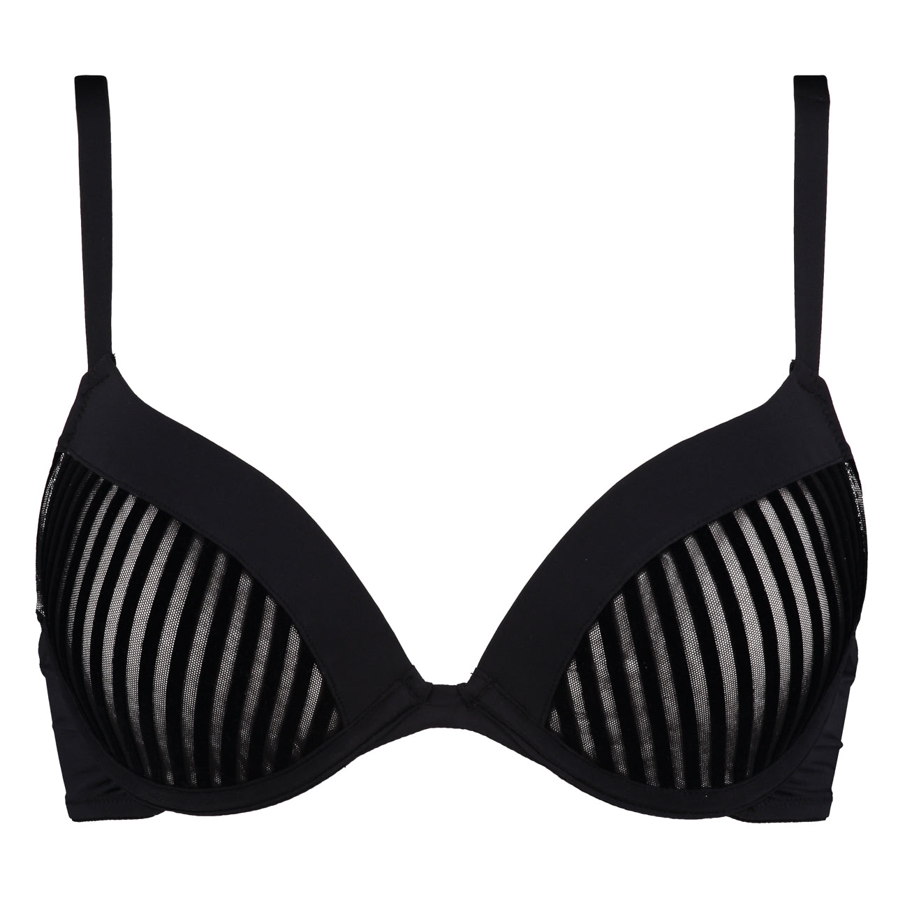 Hunkemoller_Black_Pia Padded Underwired Push-Up Bra in Different Cup Sizes_112477_Black_07