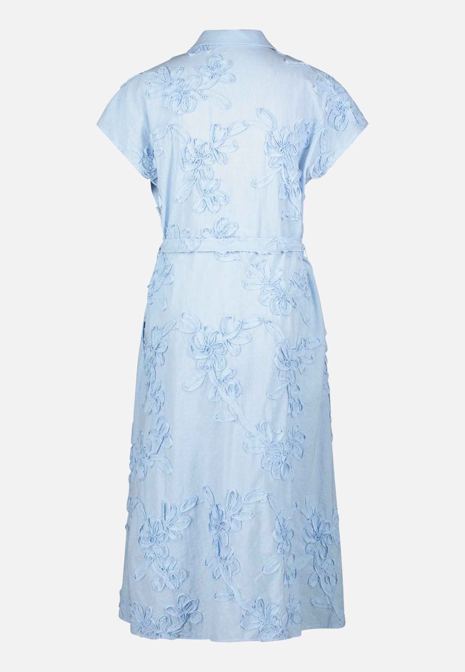 Betty Barclay White/Light Blue Women Summer Dress with Embroidery SKU: 1134-3367_1886 Image 03
