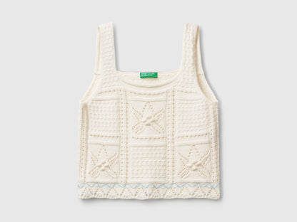 Benetton_Knitted Top with Stars_114FQH00B_674_01