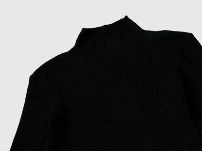 Benetton Black Girls Sweater Dress SKU: 1170CV006_700 Image 03