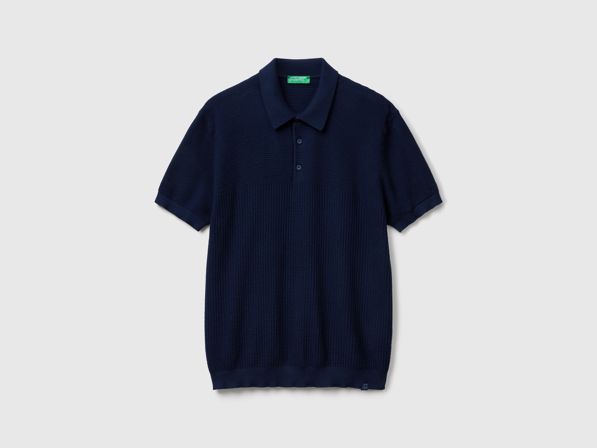 Benetton_Short Sleeve Knit Polo_1198U301H_016_04