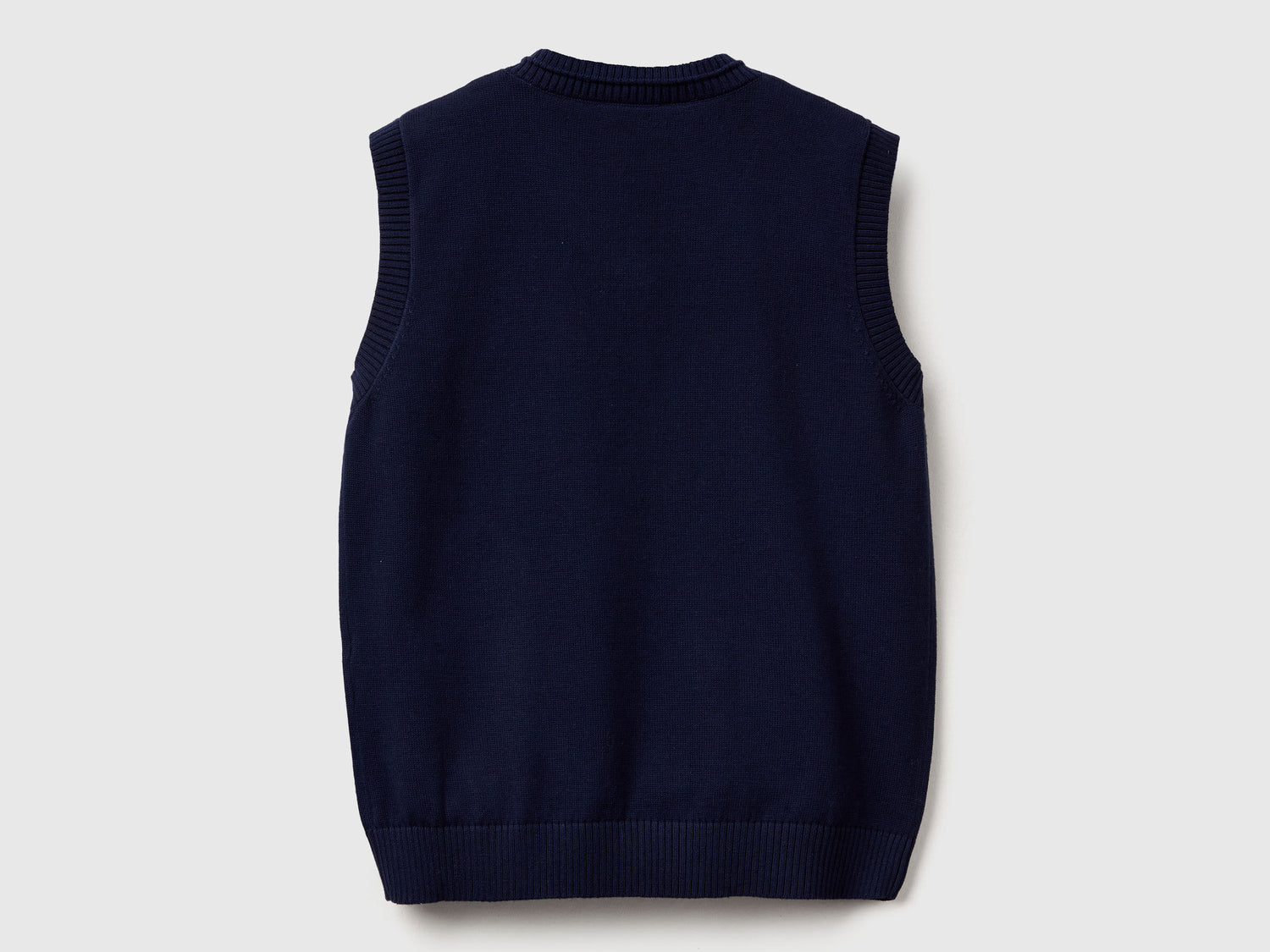 Benetton_Dark Blue_Knit Vest_120YC400O_252_02