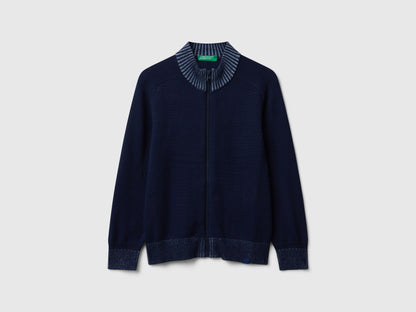 Benetton_Dark Blue_Sweater with Zip_120YC500W_252_01