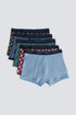 Springfield Green Men 3-Pack Cotton Print Boxers SKU: 1253358_22 Image 01