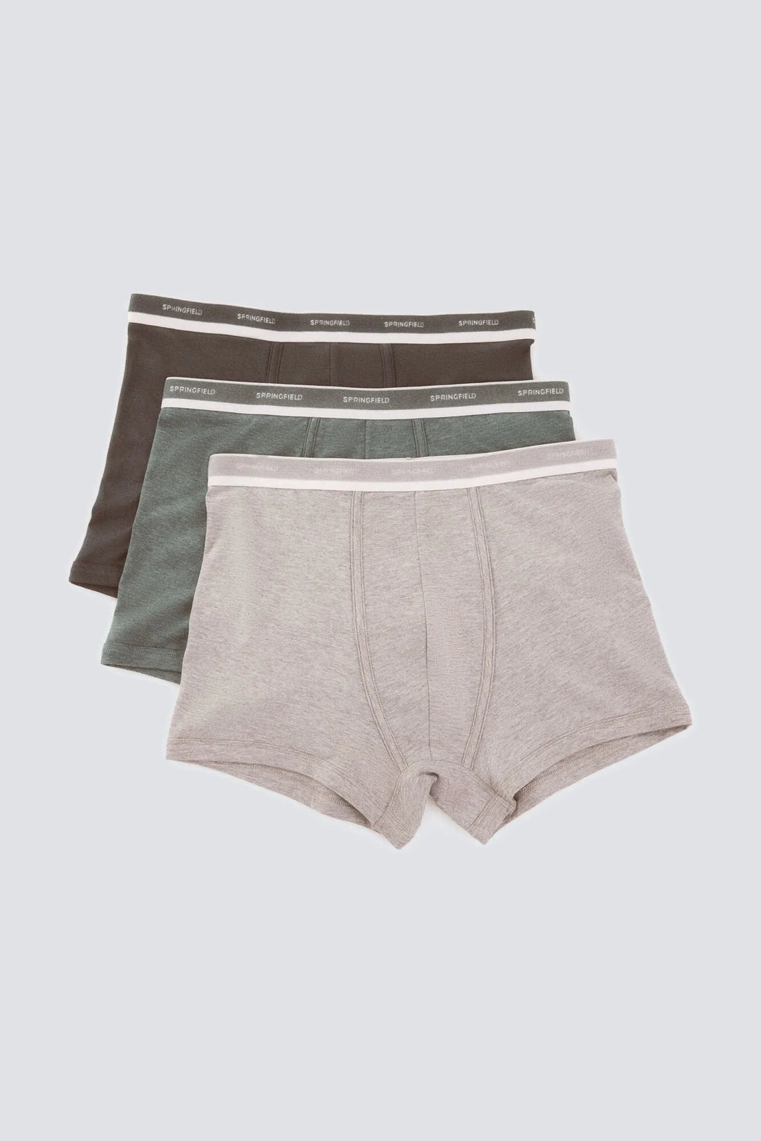 Springfield Blue Men Pack 3 Basic Boxers SKU: 1253364_88 Image 01