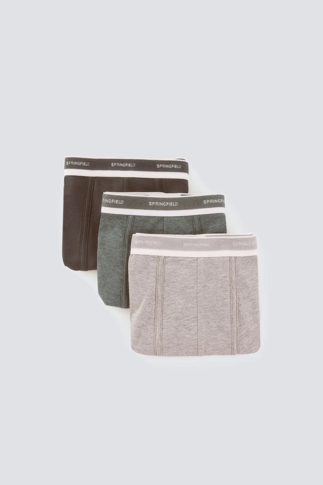 Springfield Blue Men Pack 3 Basic Boxers SKU: 1253364_88 Image 02