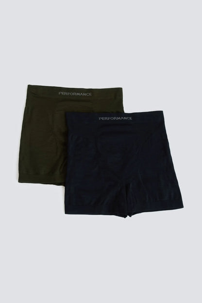 Springfield Blue Men Seamless Sport Boxers (Pack of 2) SKU: 1253374_11 Image 01