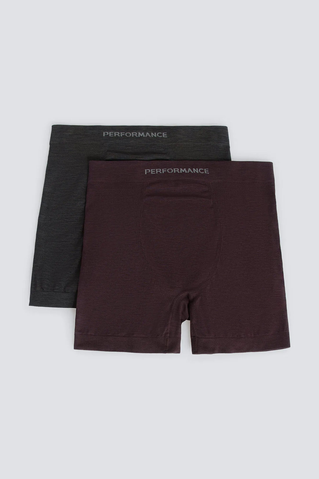 Springfield Gray Men Seamless Sport Boxers (Pack of 2) SKU: 1253374_41 Image 01