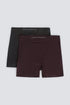 Springfield Gray Men Seamless Sport Boxers (Pack of 2) SKU: 1253374_41 Image 01