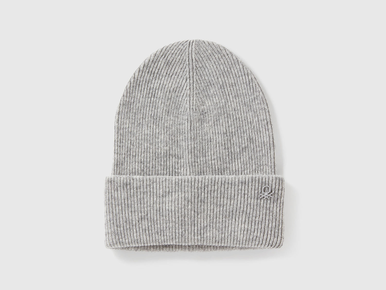 Benetton_Light Gray_Wool Blend Hat_126WCA00X_501_01
