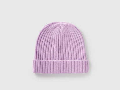 Benetton_Lavender_Hat in Wool Blend_126WGA006_0W1_02