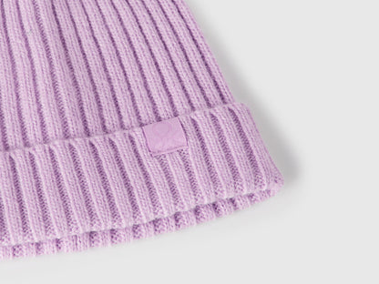 Benetton_Lavender_Hat in Wool Blend_126WGA006_0W1_03
