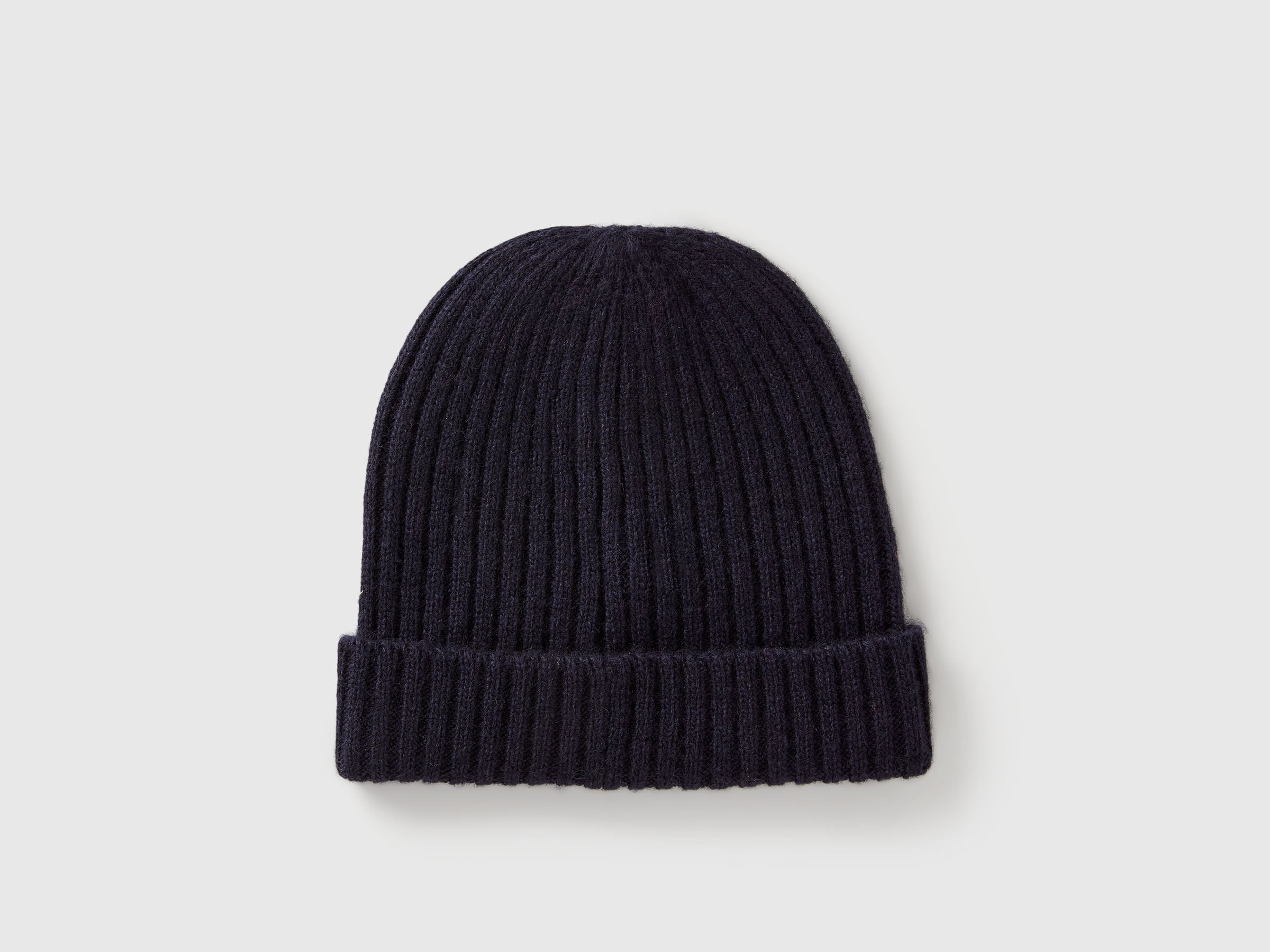 Benetton_Dark Blue_Hat in Wool Blend_126WGA006_66U_02