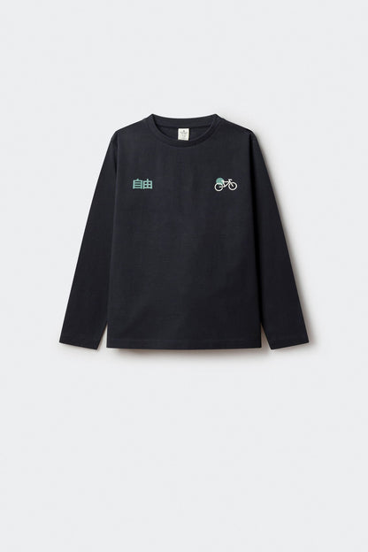 Springfield_Blue_Japan Bike Long Sleeve Shirt for Boys_1282670_11_01