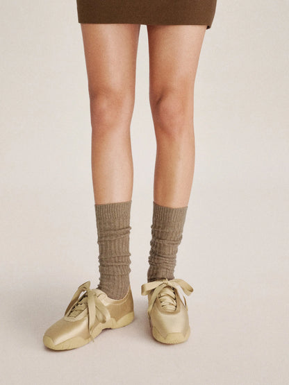 JW PEI Brown Women Flavia Ballerina Sneakers - Brown SKU: 12BS02-31_Brown Image 02