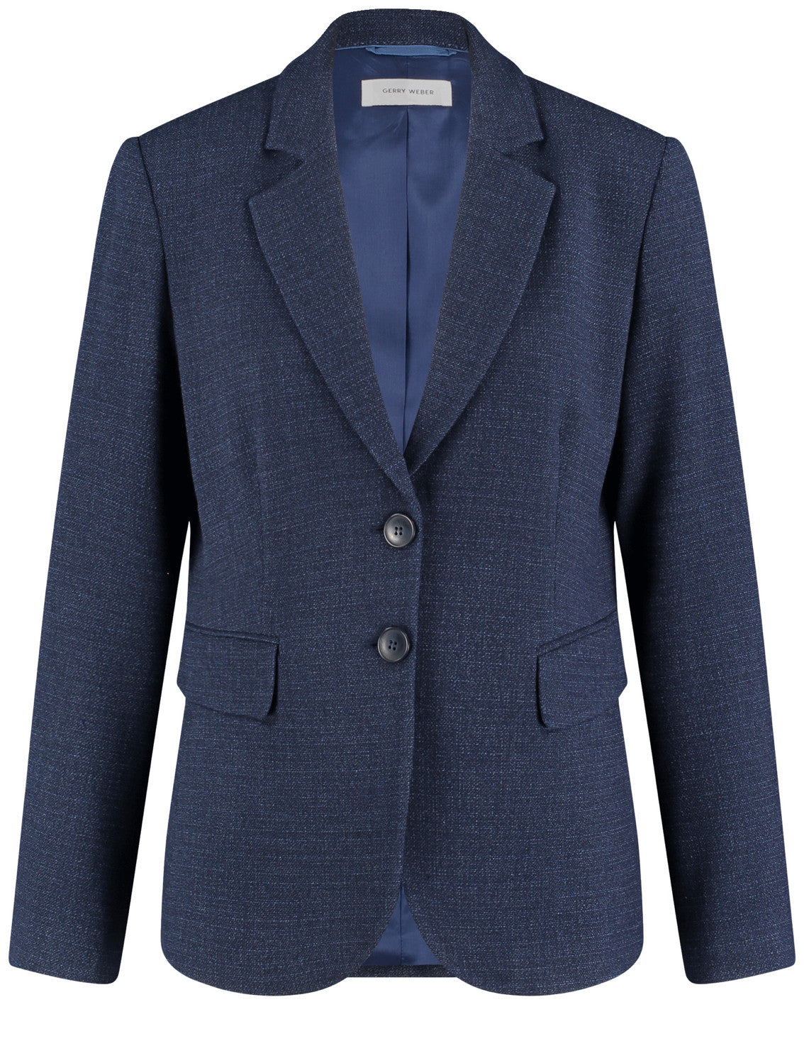 Gerry Weber_Night Sky Indigo Patterned_Blazer Long Sleeve_130039-52025_8181_01