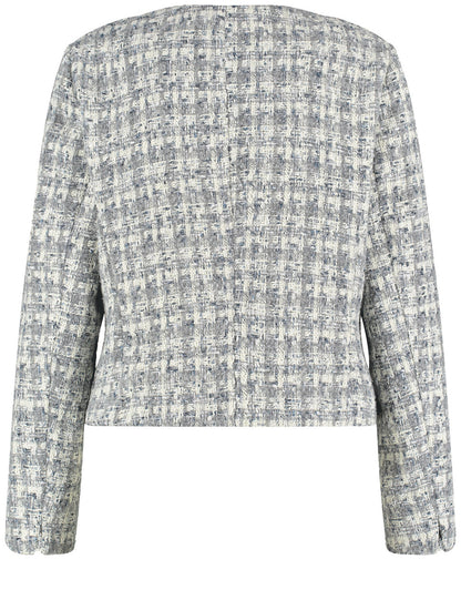 Gerry Weber_Grey Offwhite Patterned_Blazer Long Sleeve_130107-52024_2016_02