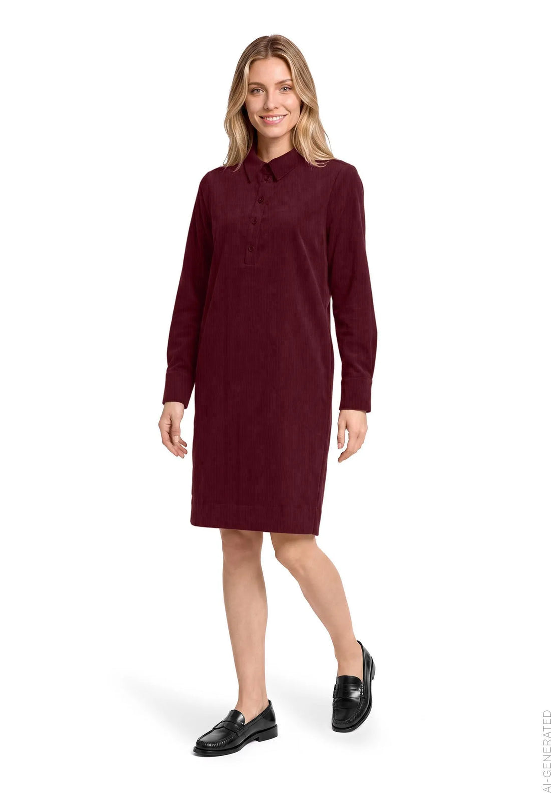 Betty Barclay Fall Burgundy Women Casual Dress SKU: 1324-3650_4626 Image 01