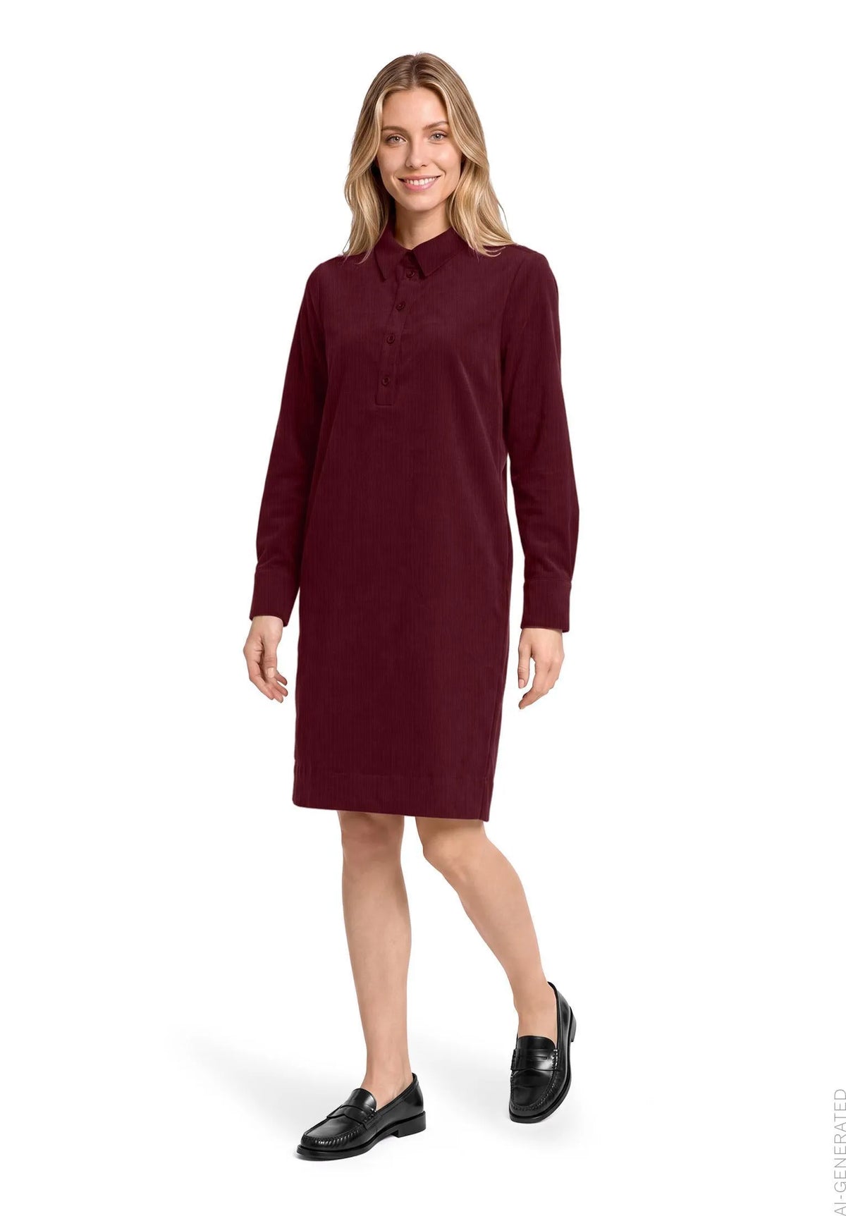Betty Barclay Fall Burgundy Women Casual Dress SKU: 1324-3650_4626 Image 01