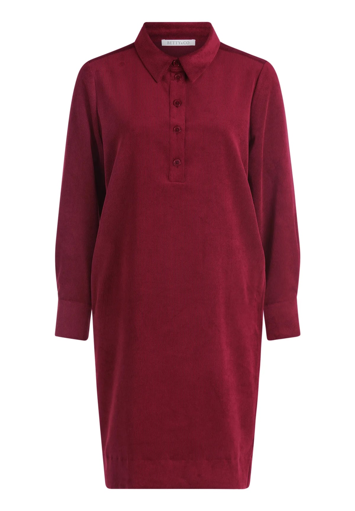 Betty Barclay Fall Burgundy Women Casual Dress SKU: 1324-3650_4626 Image 05