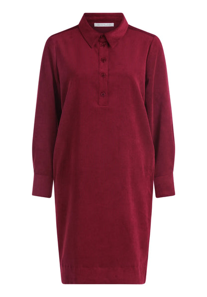 Betty Barclay Fall Burgundy Women Casual Dress SKU: 1324-3650_4626 Image 05