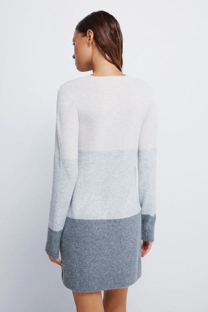 Springfield_grey_Short Color Block Jersey-Knit Dress_1332574_47_04