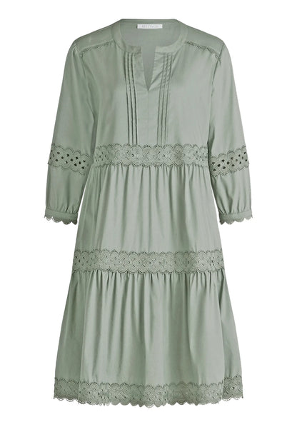 Betty Barclay Lily Pad Women Dress Short 3/4 Sleeve SKU: 1350-3196_5554 Image 04