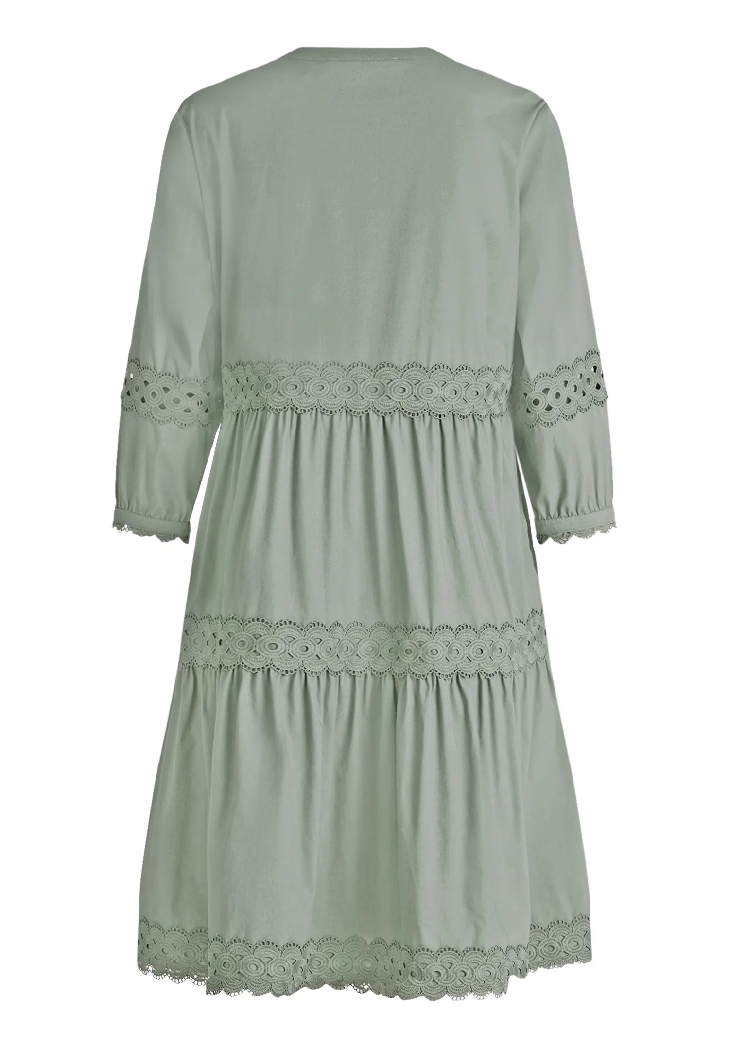 Betty Barclay Lily Pad Women Dress Short 3/4 Sleeve SKU: 1350-3196_5554 Image 05