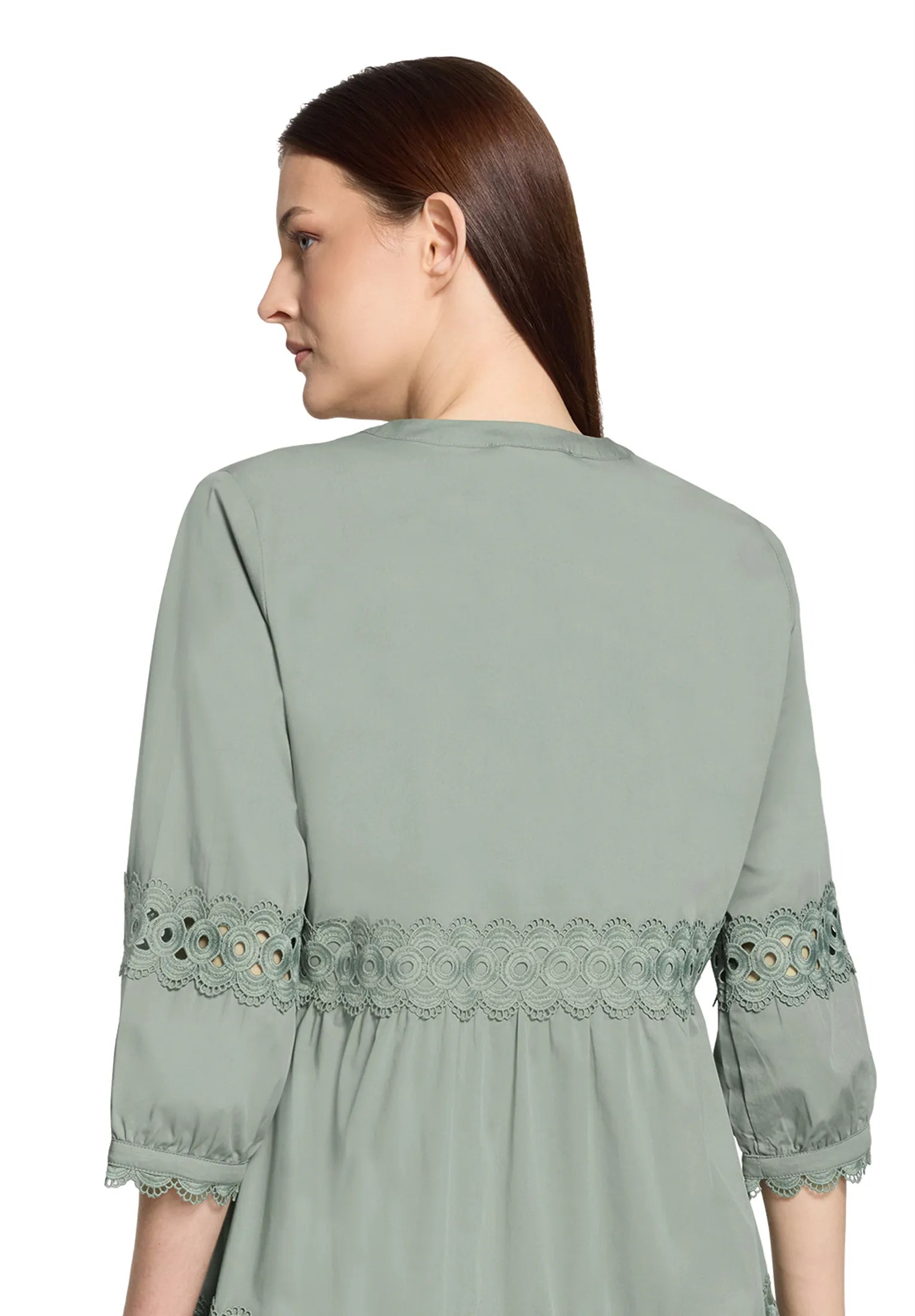 Betty Barclay Lily Pad Women Dress Short 3/4 Sleeve SKU: 1350-3196_5554 Image 07