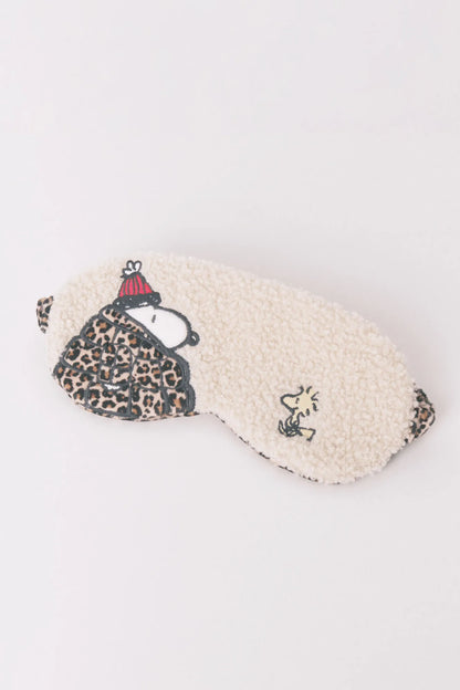 Women Secret_Ivory_Snoopy Faux Shearling Sleep Mask_1372574_96_03