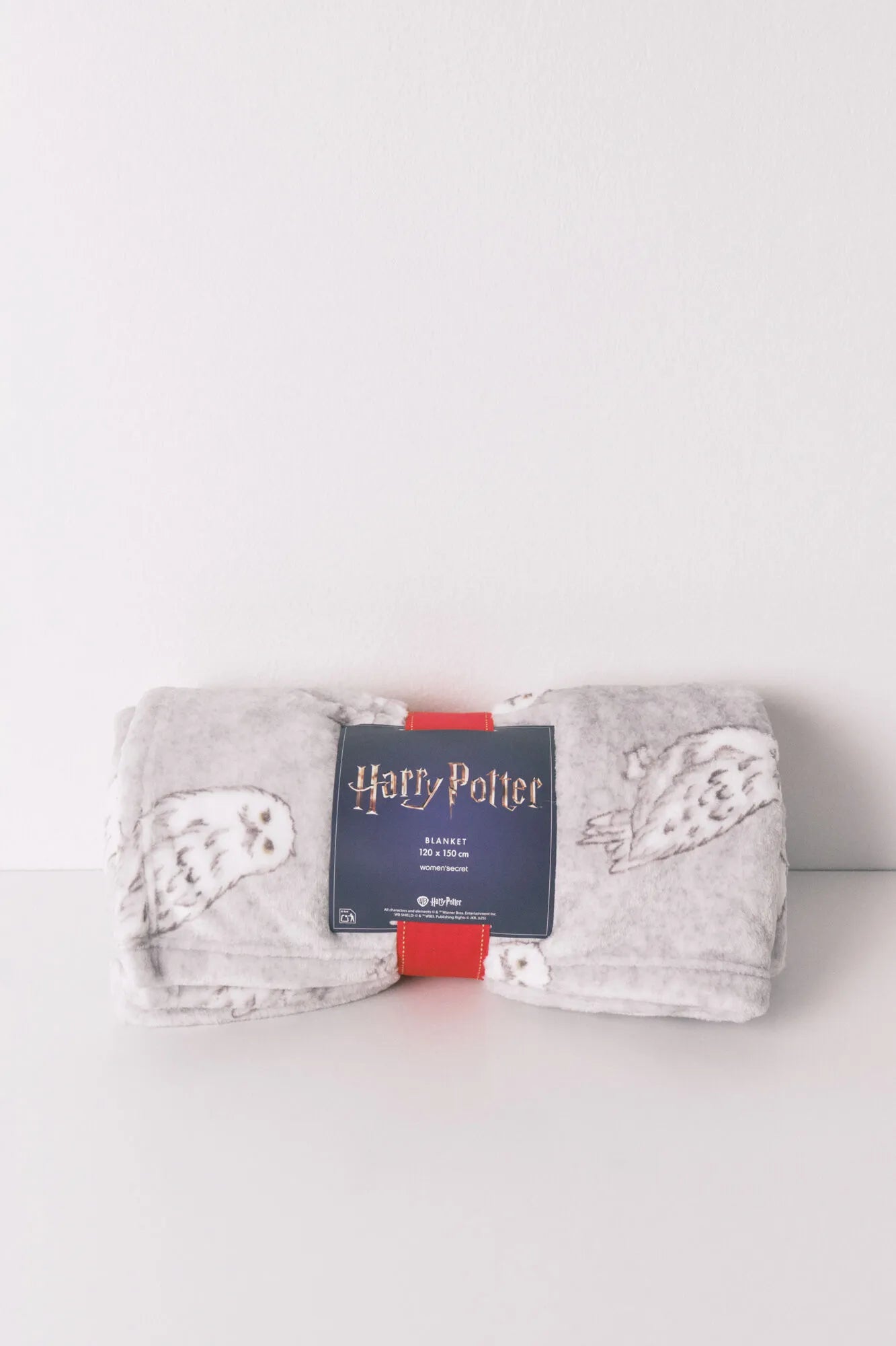 Women Secret_Light Grey/Silver_Super Soft Grey Hedwig Print Blanket_1372591_48_01