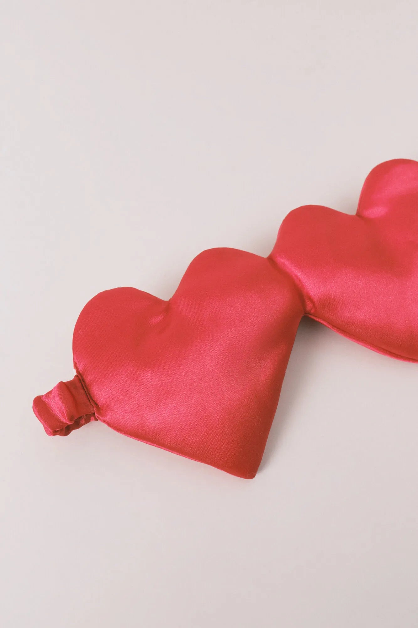 Women Secret Red Women Red Heart Print Sleep Mask SKU: 1373571_60 Image 04