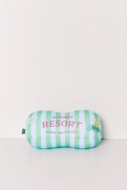 Women Secret Green Print Women Green Striped Smileyworld¨ Pillow SKU: 1373592_29 Image 01