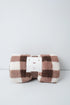 Women Secret Light Brown Women Miffy Plaid Fleece Blanket SKU: 1374476_32 Image 01