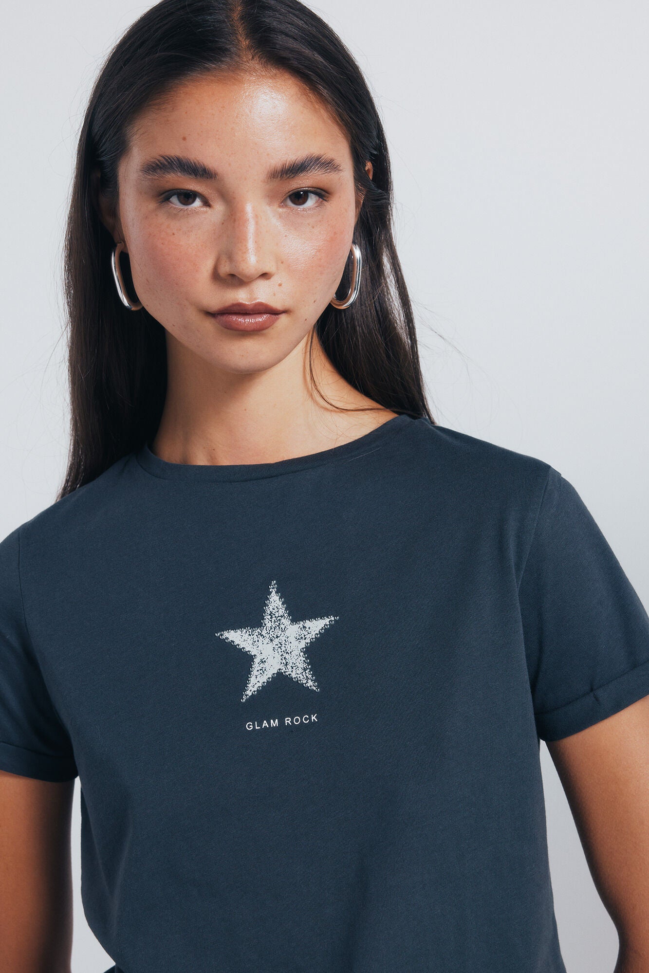 Springfield_Charcoal_Grey_"Glam Rock" T-Shirt_1382489_40_02